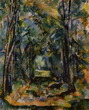 The Alley at Chantilly 1888 Paul Cezanne Oil Paintings